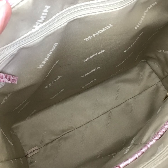 Brahmin Lrg Duxbury satchel in pink icing 🧁 - Picture 14 of 16